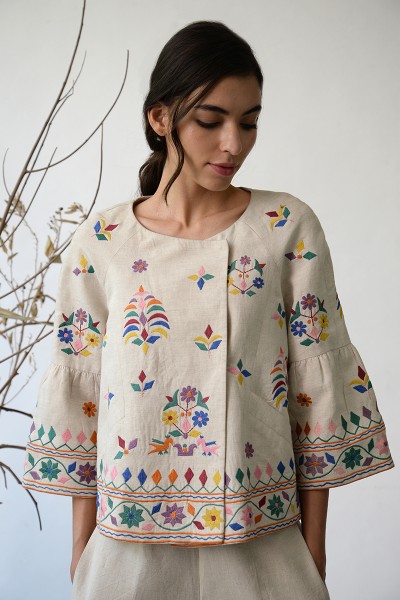 Kutch embroidered jacket